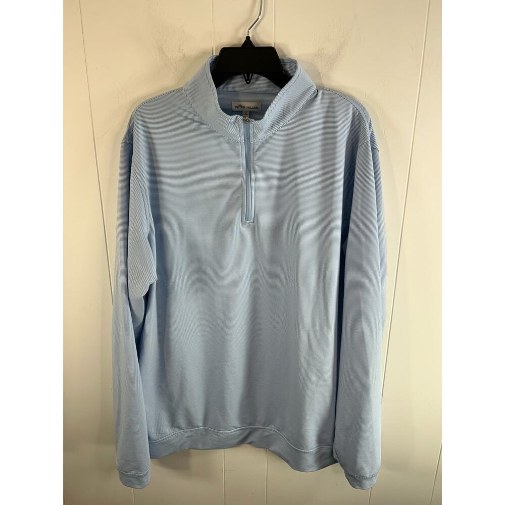 Peter Millar Light Blue Pullover - image 1
